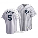 Camiseta Beisbol Hombre New York Yankees Joe Dimaggio Cooperstown Collection Primera Blanco