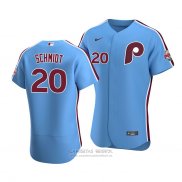 Camiseta Beisbol Hombre Philadelphia Phillies Mike Schmidt Autentico Alterno 2020 Azul