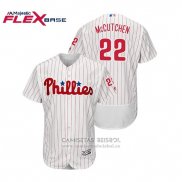 Camiseta Beisbol Hombre Phillies Andrew Mccutchen Flex Base Autentico Collezione Primera Blanco