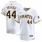 Camiseta Beisbol Hombre Pittsburgh Pirates Rowdy Tellez Primera Limited Blanco Camiseta Beisbol Hombre Pittsburgh Pirates Rowdy Tellez Primera Limited Blanco