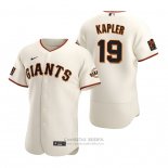 Camiseta Beisbol Hombre San Francisco Giants Gabe Kapler Autentico Primera Crema