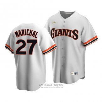 Camiseta Beisbol Hombre San Francisco Giants Juan Marichal Cooperstown Collection Primera Blanco