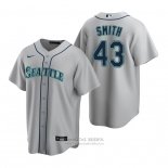 Camiseta Beisbol Hombre Seattle Mariners Joe Smith Replica Road Gris