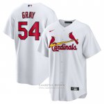 Camiseta Beisbol Hombre St. Louis Cardinals Sonny Gray Primera Replica Blanco Camiseta Beisbol Hombre St. Louis Cardinals Sonny Gray Primera Replica Blanco