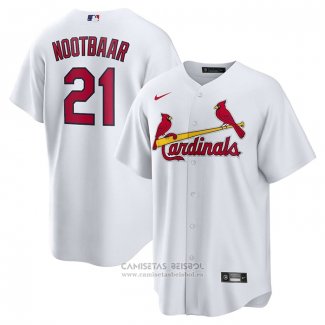 Camiseta Beisbol Hombre St. Louis Cardinals Matt Carpenter Replica Primera Blanco