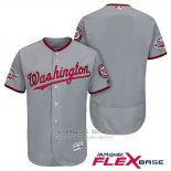 Camiseta Beisbol Hombre Washington Nationals Gris 2018 All Star Flex Base