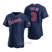 Camiseta Beisbol Hombre Washington Nationals Michael A. Taylor Flex Base Entrenamiento de Primavera 2019 Blanco