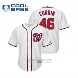 Camiseta Beisbol Hombre Washington Nationals Patrick Corbin Cool Base Primera Blanco