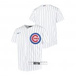 Camiseta Beisbol Nino Chicago Cubs Replica Primera Blanco