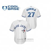 Camiseta Beisbol Nino Toronto Blue Jays Vladimir Guerrero Jr. Cool Base Primera Blanco