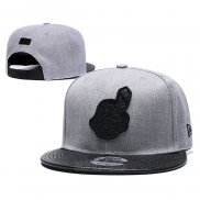 Gorra Cleveland Indians 9FIFTY Snapback Negro Gris