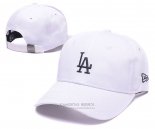 Gorra L.a. Dodgers Blanco Negro