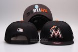 Gorra Miami Marlins Snapbacks Negro