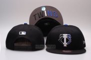 Gorra Minnesota Twins Snapbacks Negro