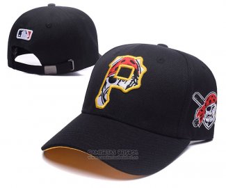 Gorra Pittsburgh Pirates Negro Amarillo