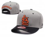 Gorra St. Louis Cardinals Gris Negro