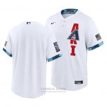 Camiseta Beisbol Hombre Arizona Diamondbacks 2021 All Star Replica Blanco