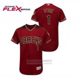 Camiseta Beisbol Hombre Arizona Diamondbacks Jarrod Dyson Autentico Flex Base Rojo