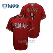 Camiseta Beisbol Hombre Arizona Diamondbacks Ketel Marte Cool Base Alterno Rojo