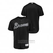 Camiseta Beisbol Hombre Atlanta Braves 2019 Players Weekend Autentico Negro