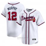 Camiseta Beisbol Hombre Atlanta Braves Sean Murphy Primera Limited Blanco