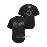 Camiseta Beisbol Hombre Baltimore Orioles Mychal Givens 2019 Players Weekend Tony Replica Negro