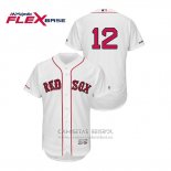 Camiseta Beisbol Hombre Boston Red Sox Brock Holt Flex Base Blanco