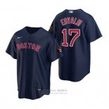Camiseta Beisbol Hombre Boston Red Sox Nathan Eovaldi Replica Azul