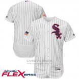 Camiseta Beisbol Hombre Chicago White Sox 2017 Estrellas Y Rayas Blanco Flex Base