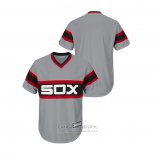 Camiseta Beisbol Hombre Chicago White Sox Cooperstown Collection Big & Tall Gris