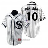 Camiseta Beisbol Hombre Chicago White Sox Yoan Moncada 1990 Turn Back The Clock Blanco