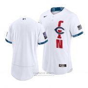 Camiseta Beisbol Hombre Cincinnati Reds 2021 All Star Autentico Blanco