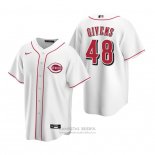 Camiseta Beisbol Hombre Cincinnati Reds Mychal Givens Replica Primera Blanco