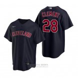 Camiseta Beisbol Hombre Cleveland Indians Ernie Clement Replica Alterno Azul