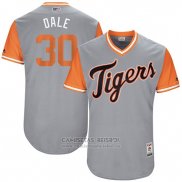Camiseta Beisbol Hombre Detroit Tigers 2017 Little League World Series Alex Wilson Gris