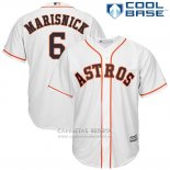 Camiseta Beisbol Hombre Houston Astros Jake Marisnick Blanco Cool Base