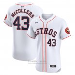 Camiseta Beisbol Hombre Houston Astros Lance McCullers Jr. Primera Elite Blanco