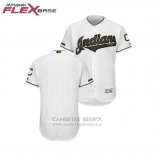 Camiseta Beisbol Hombre Indians 2018 Dia de los Caidos Flex Base Blanco