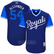 Camiseta Beisbol Hombre Kansas City Royals 2017 Little League World Series Scott Alexander Azul