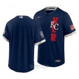 Camiseta Beisbol Hombre Kansas City Royals 2021 All Star Replica Azul