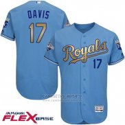Camiseta Beisbol Hombre Kansas City Royals Wade Davis Campeones Flex Base