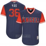 Camiseta Beisbol Hombre Los Angeles Angels 2017 Little League World Series Yusmeiro Petit Azul