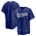 Camiseta Beisbol Hombre Los Angeles Dodgers Alterno Replica Azul