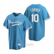 Camiseta Beisbol Hombre Los Angeles Dodgers Justin Turner Cooperstown Collection Alterno Azul