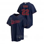 Camiseta Beisbol Hombre Minnesota Twins Miguel Sano 2020 Replica Alterno Azul