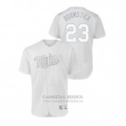 Camiseta Beisbol Hombre Minnesota Twins Nelson Cruz 2019 Players Weekend Autentico Blanco