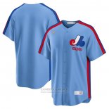 Camiseta Beisbol Hombre Montreal Expos Road Cooperstown Collection Azul