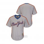 Camiseta Beisbol Hombre New York Mets Cooperstown Collection Big & Tall Gris