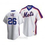 Camiseta Beisbol Hombre New York Mets Khalil Lee Cooperstown Collection Primera Blanco