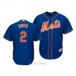 Camiseta Beisbol Hombre New York Mets Royal Dominic Smith Cool Base Azul